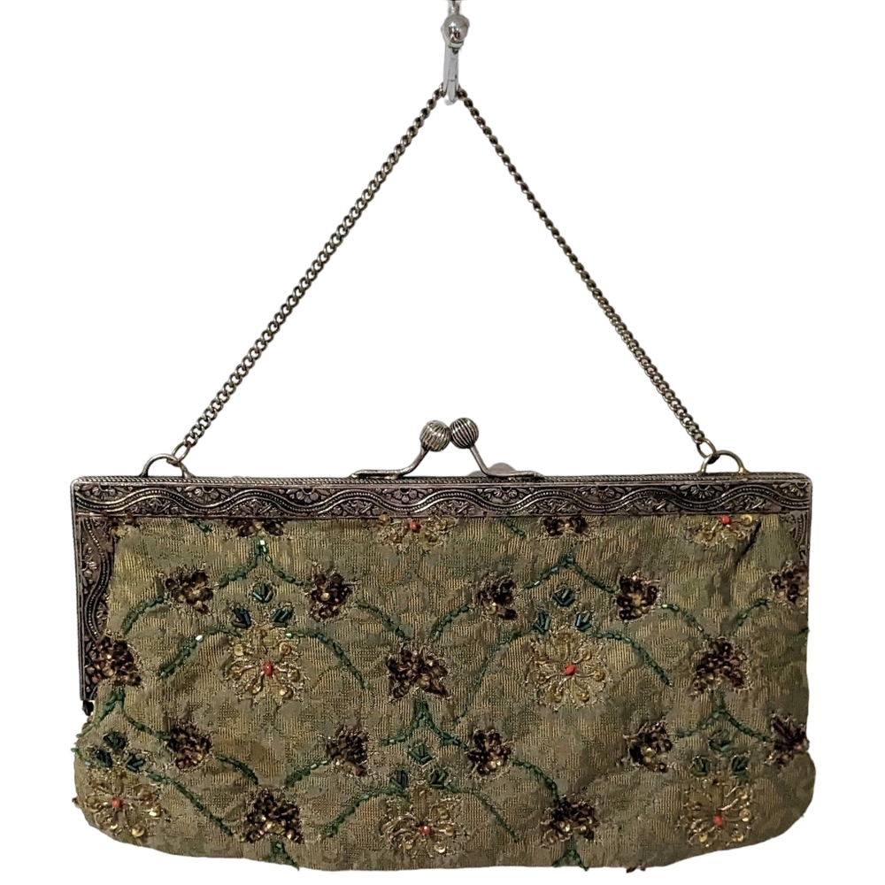 Christiana Embellished Frame Bag